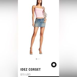 NWOT I am Gia Idez corset